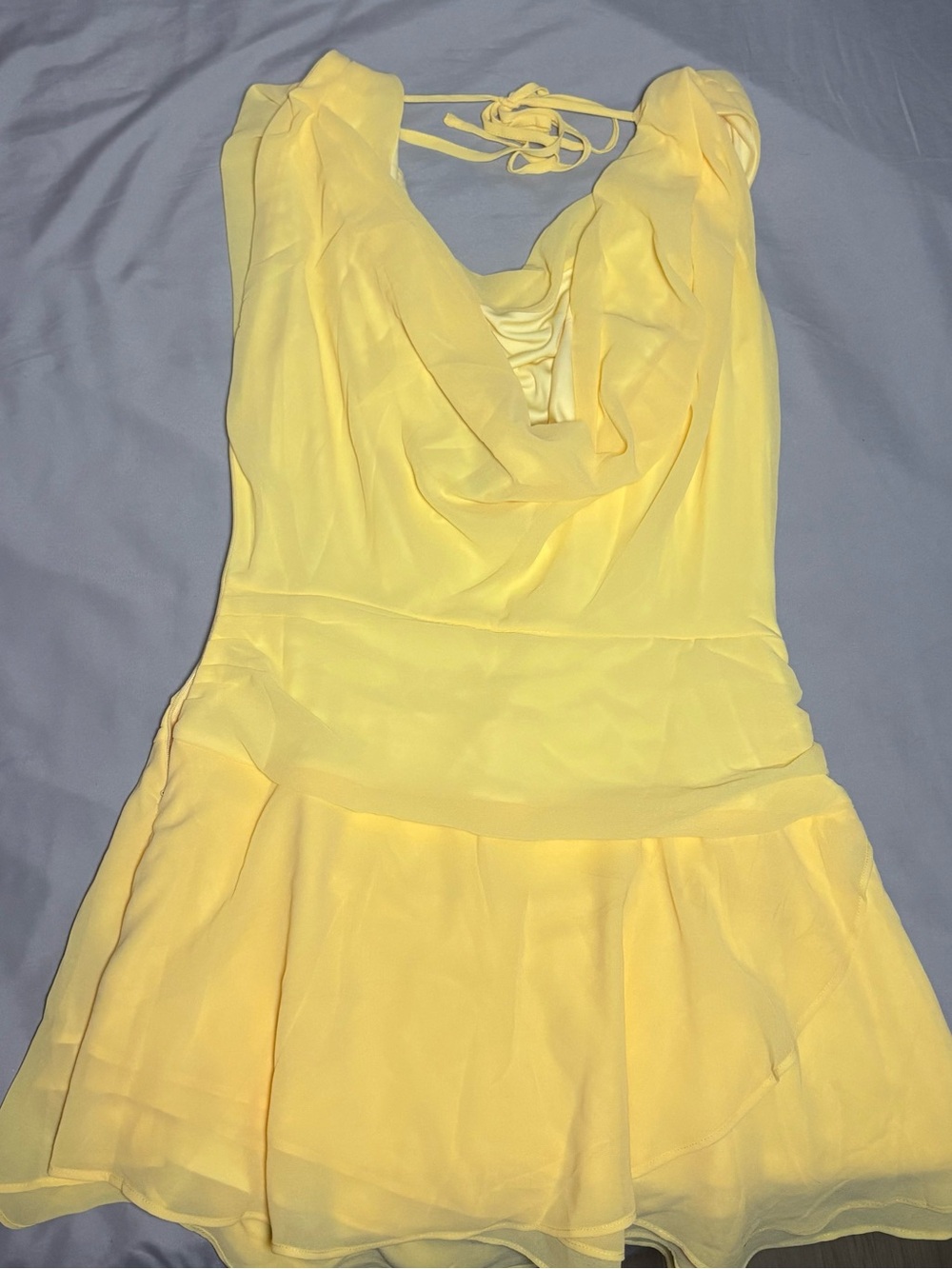 Beautiful yellow dress
